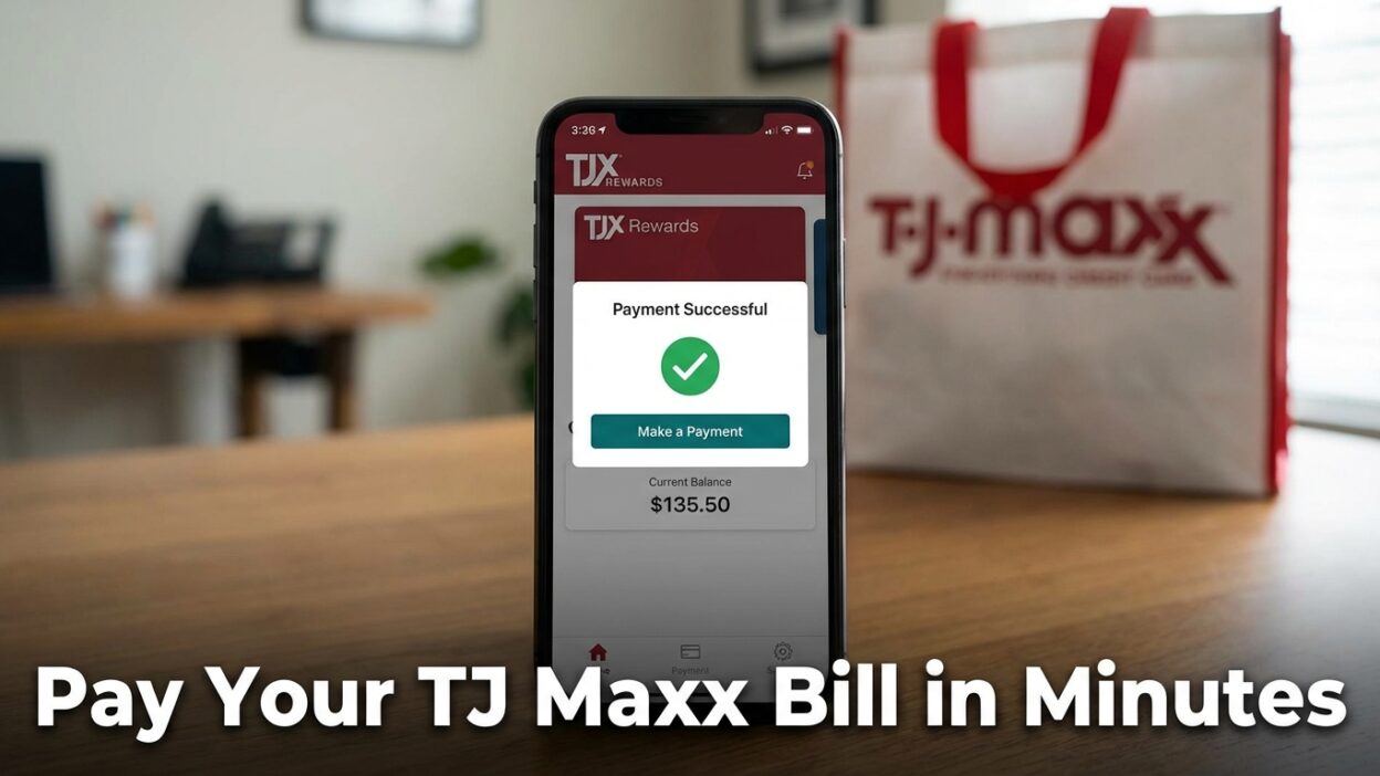 TJ Maxx Credit Card Payment: Pay Online, Phone & In-Store Fast