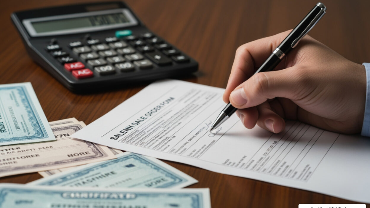 cost of selling shares