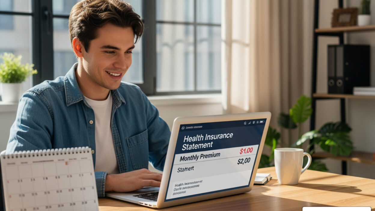 health insurance per month for one person