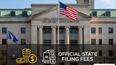Delaware state filing fees