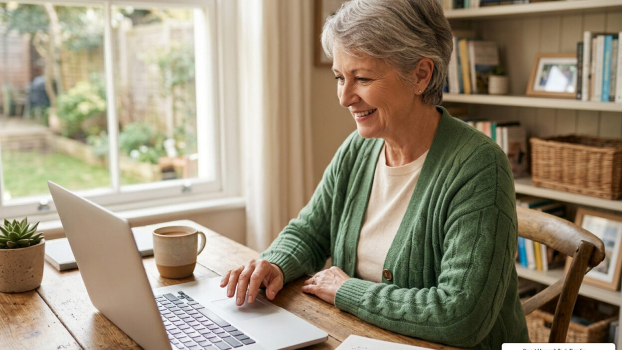 retirement digital marketing jobs mature professional laptop home office